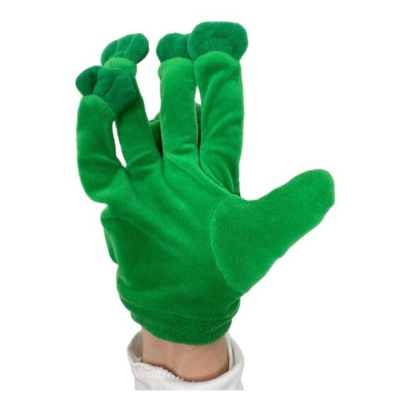 Plush Creations Green Spotted Frog Glove Puppet Stuffed Animal Plush Toy 1993 - Picture 8 of 9